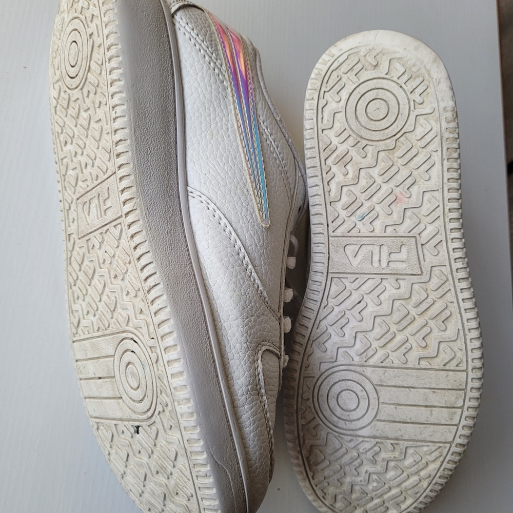 Fila White Synthetic Sneakers - Picture 5 of 6